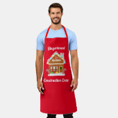 Gingerbread Huis Decoratie Party - Groot Schort (Gedragen)