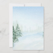 Gingerbread Huis Decoratie Party Winter Vakantie Kaart (Achterkant)