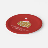 Gingerbread Huis Decoreren Party Paper Bord (Gekanteld)