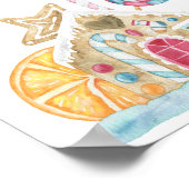 Gingerbread huis - Favorieten Poster (Hoek)