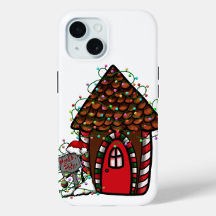 Gingerbread huis Hoesje-Mate iPhone case