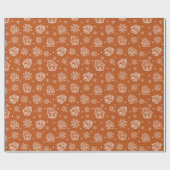 Gingerbread Huis inpakpapier (Vlak)