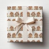 Gingerbread Huis inpakpapier