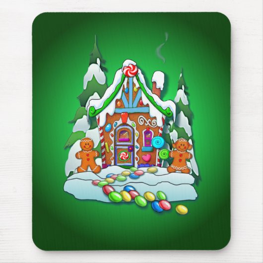 GINGERBREAD HUIS VAN SHARON SHARPE MUISMAT (Voorkant)