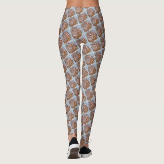 GINGERBREAD HUUSE LEGGINGS (Achterkant)