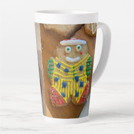 Gingerbread jongen en meisje koekjes Kerstmis mok