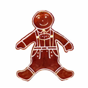 Gingerbread Jongen Het MUSEUM Zazzle Gifts Fotobeeldje Ornament