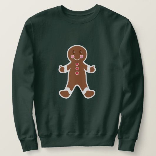 Gingerbread Jongen Sweatshirt (Design voorkant)