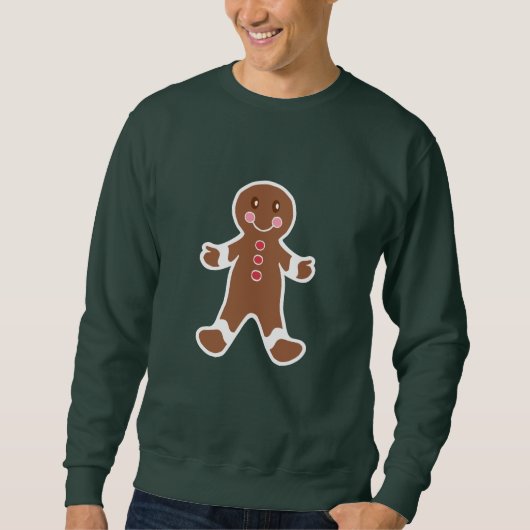 Gingerbread Jongen Sweatshirt (Voorkant)