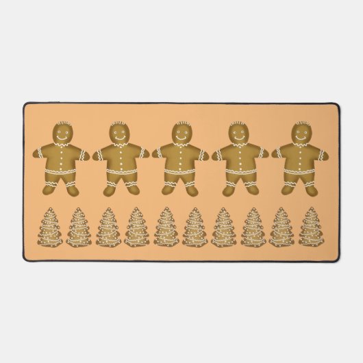 Gingerbread Jongens en Bomen Bureaumat (Voorkant)