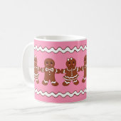 Gingerbread Jongens en Meisjes Koffie Mok (Voorkant links)