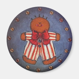 Gingerbread Jongensmagneet Magneet