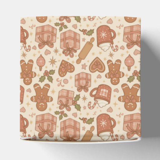 Gingerbread Joy Bedankdoosjes (Bovenkant)