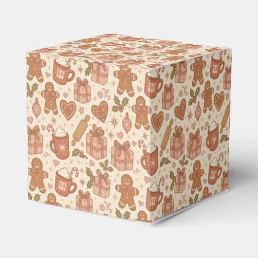 Gingerbread Joy Bedankdoosjes (Achterkant)