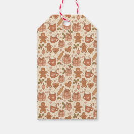 Gingerbread Joy Cadeaulabel