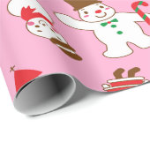 Gingerbread Joy Cadeaupapier (Rol Hoek)