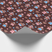 Gingerbread Joy Cadeaupapier (Hoek)