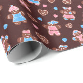 Gingerbread Joy Cadeaupapier (Rol Hoek)