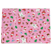 Gingerbread Joy Groot Cadeauzakje (Voorkant)