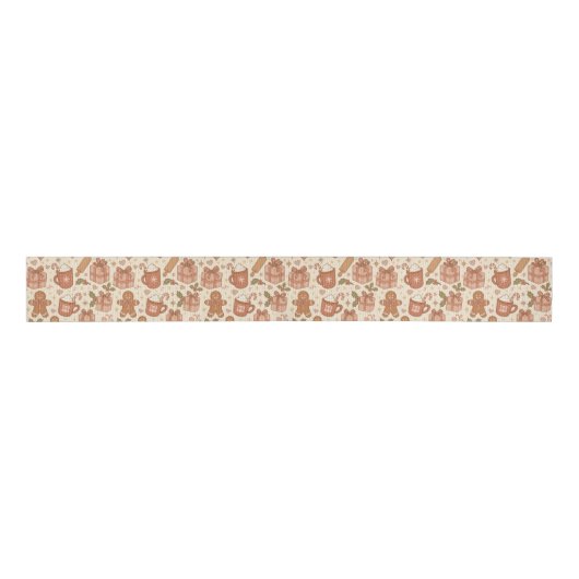 Gingerbread Joy Grosgrain Lint (Voorkant)