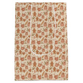 Gingerbread Joy Medium Cadeauzakje (Achterkant)