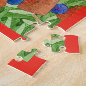 GINGERBREAD KAT 16x20 Grote Stukken Puzzel (Zijkant)