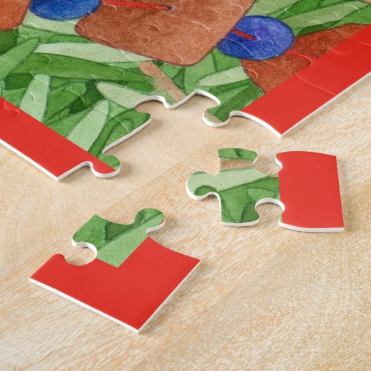 GINGERBREAD KAT 16x20 Grote Stukken Puzzel Legpuzzel (Zijkant)