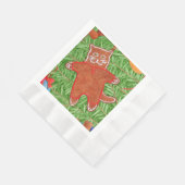 GINGERBREAD KAT bedacht lunch papier servetten (Hoek)