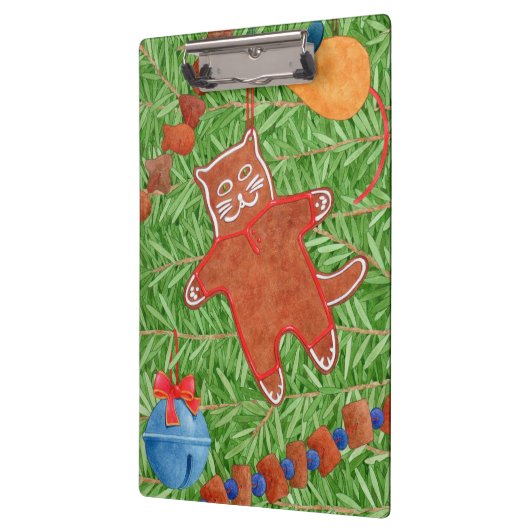 GINGERBREAD KAT klembord (Links)