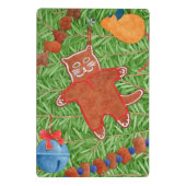GINGERBREAD KAT Mini Klembord (Achterkant)