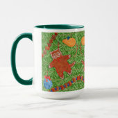 GINGERBREAD KAT Tall Hunter Groene Combo Mok (Links)