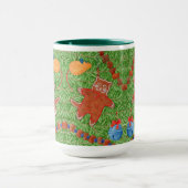 GINGERBREAD KAT Tall Hunter Groene Combo Mok (Midden)