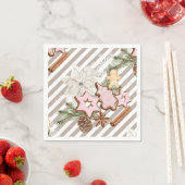 Gingerbread | Kerst baby shower Servet (Insitu)