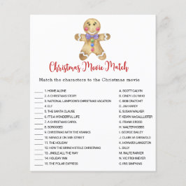 Gingerbread - Kerst Film Match Game