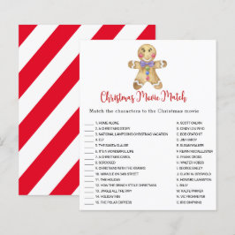 Gingerbread - Kerst Film Match Game