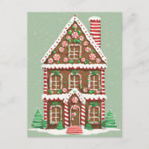 Gingerbread Kersthuis, Postkruising