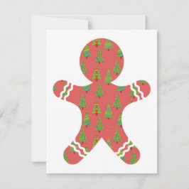 Gingerbread kerstkaart