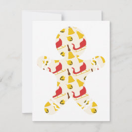 Gingerbread kerstkaart