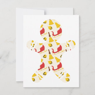 Gingerbread kerstkaart