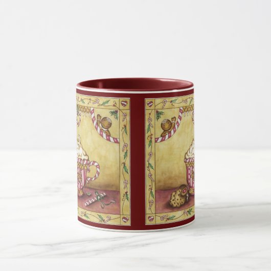 Gingerbread Kerstkoekjes Koffie Mok (Midden)