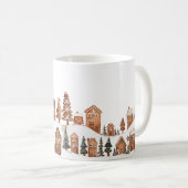 Gingerbread Kerststad Mok (Voorkant rechts)