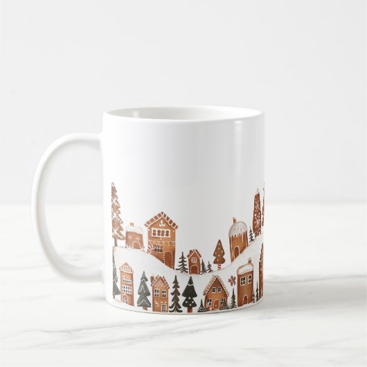Gingerbread Kerststad Mok (Links)