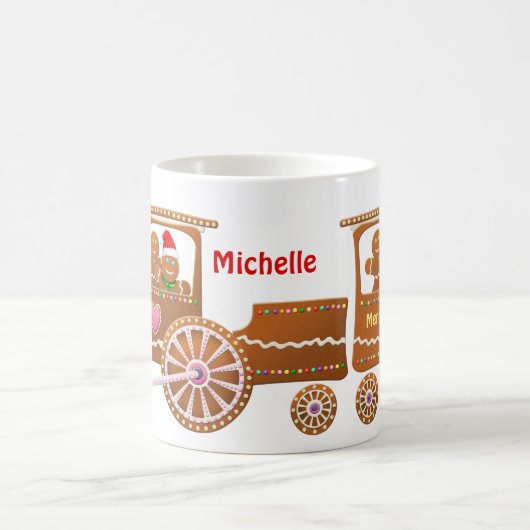 Gingerbread Kersttrein Koffiemok (Center)