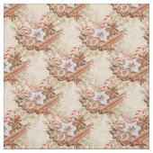 Gingerbread Kerstvakantie Cookie Naadloos Stof (Swatch)