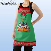 Gingerbread Keuken Jongen & Meisje Cookie Graphic Schort