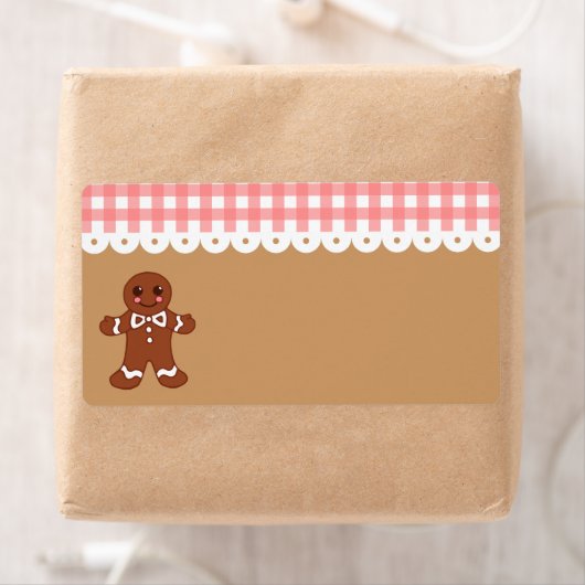 Gingerbread Keukenlabel Etiket (Insitu)