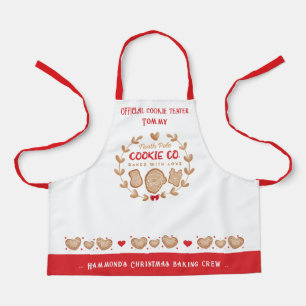 Gingerbread Kinderen Cookie Baking Christmas Schor Schort