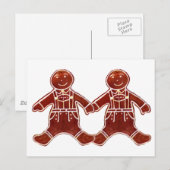 Gingerbread Kinderen Jongens Het MUSEUM Zazzle Cad Briefkaart (Voorkant / Achterkant)