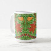 GINGERBREAD KITTY Hoge Witte Mok (Voorkant links)