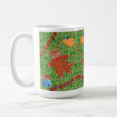 GINGERBREAD KITTY Hoge Witte Mok (Links)